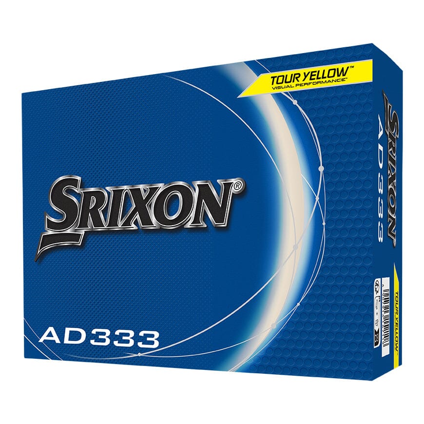 Srixon Balles AD333 Pure Yellow (boite de 12)