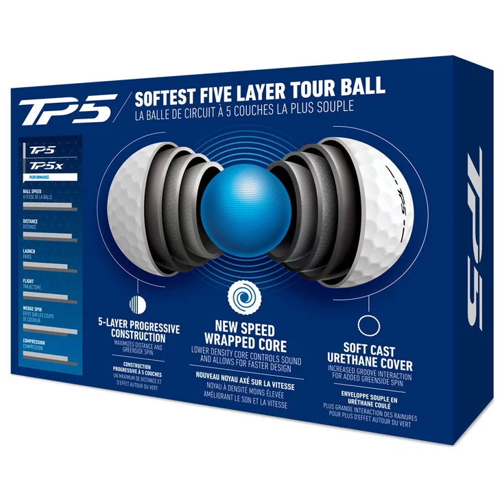 TAYLORMADE BALLES TP5 2024