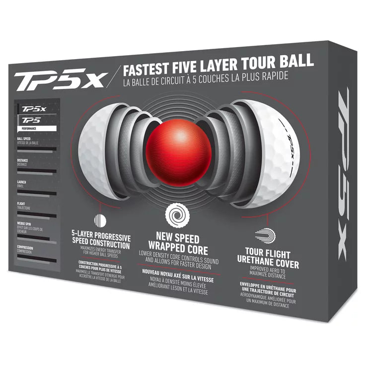 TAYLORMADE BALLES TP5X 2024