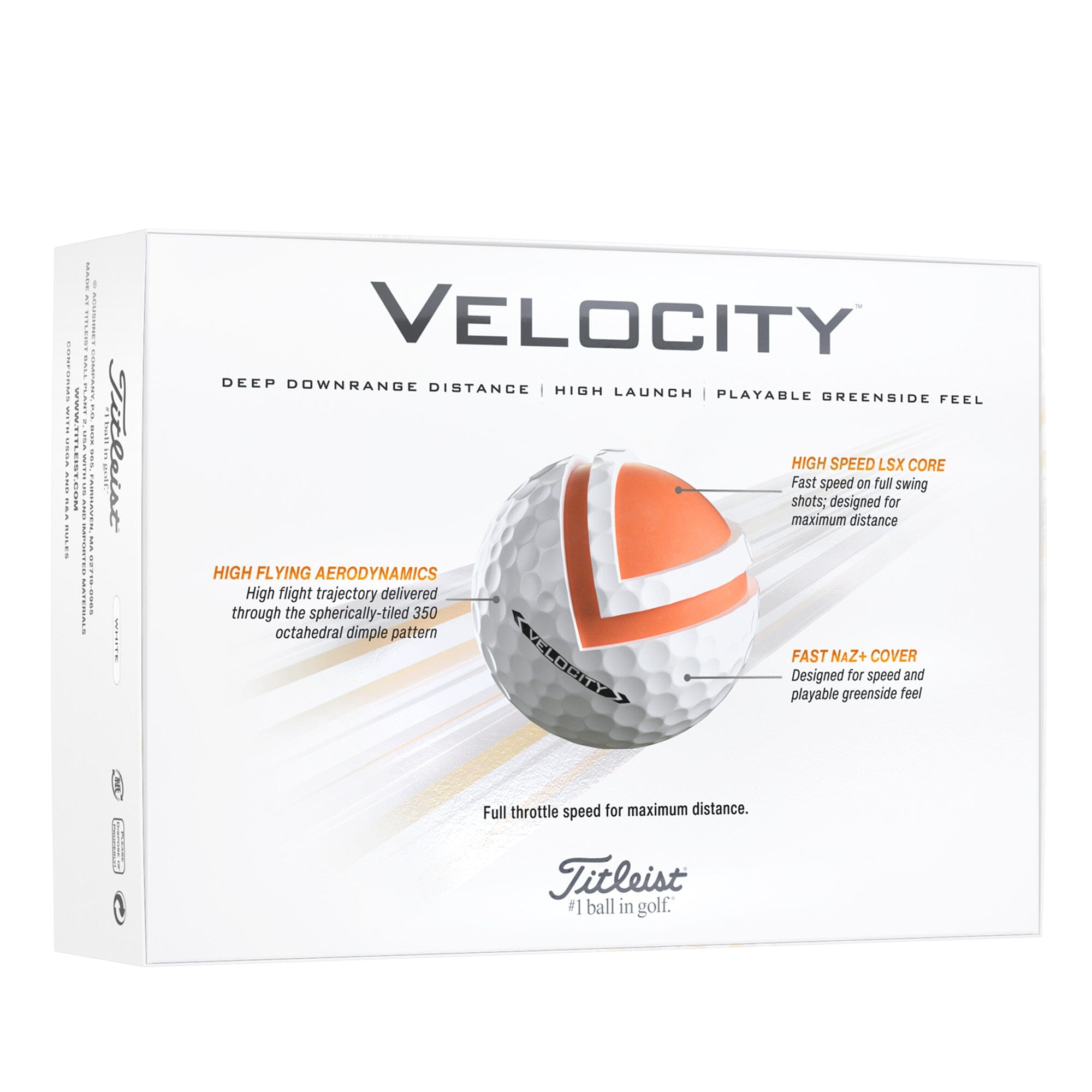 Titleist Balles Velocity 2024