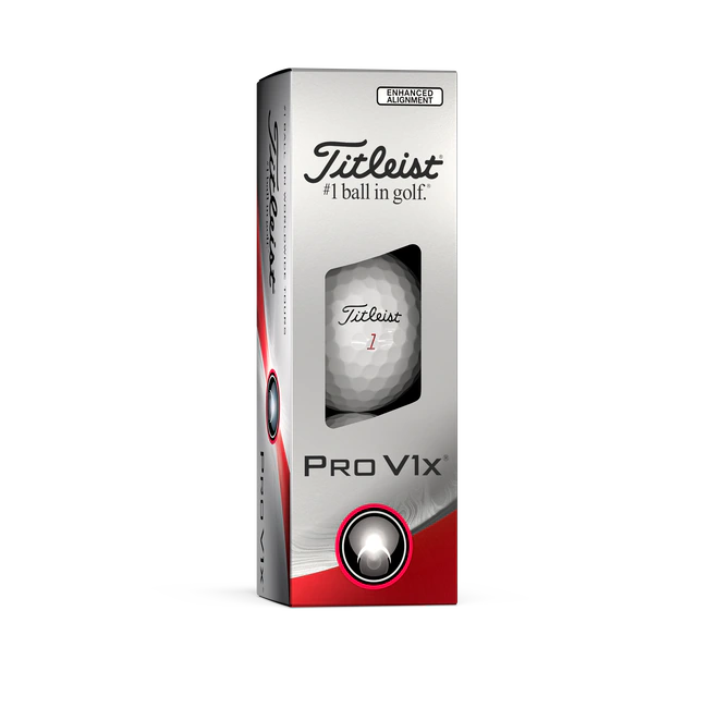 Titleist PRO V1 X 2023 Enhanced Alignment (boite de 12)