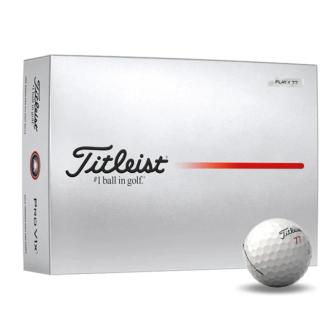 Titleist PRO V1X 2025 (boite de 12) Selection du numéro