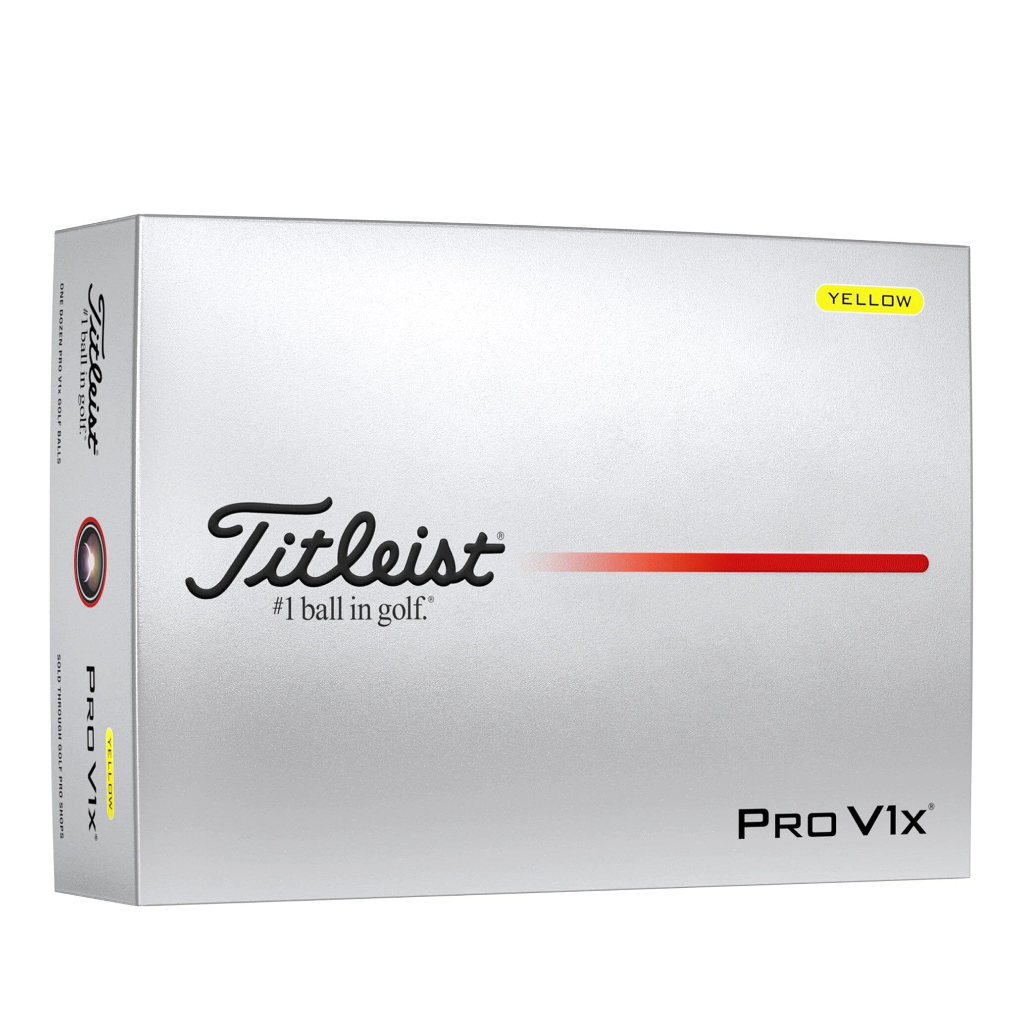 Titleist PRO V1X Jaune 2025 (boite de 12)