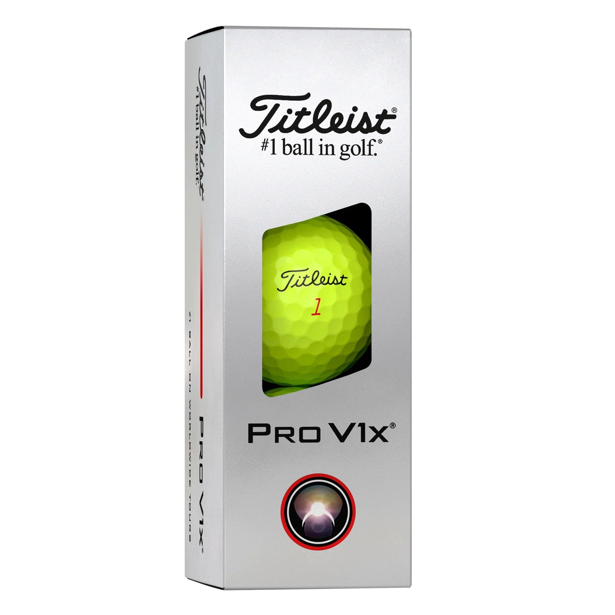 Titleist PRO V1X Jaune 2025 (boite de 12)