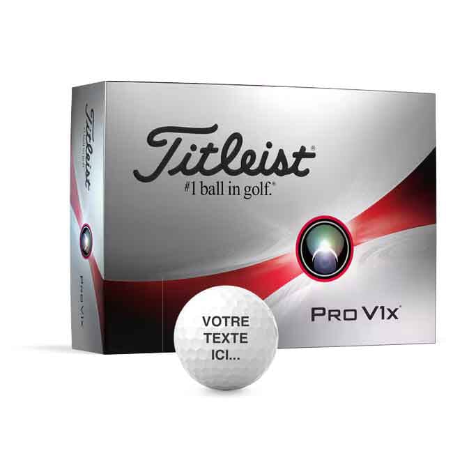 Titleist PRO V1x Personnalisées