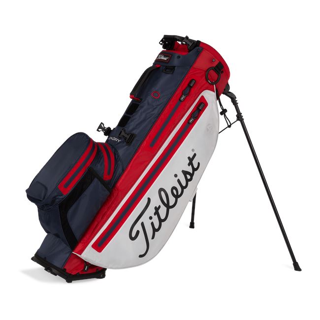 Titleist Sac Trépied Players 4+ Stadry Blanc Navy Rouge