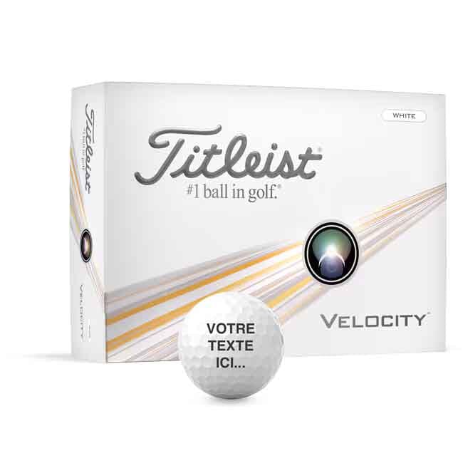 Titleist Velocity Personnalisées