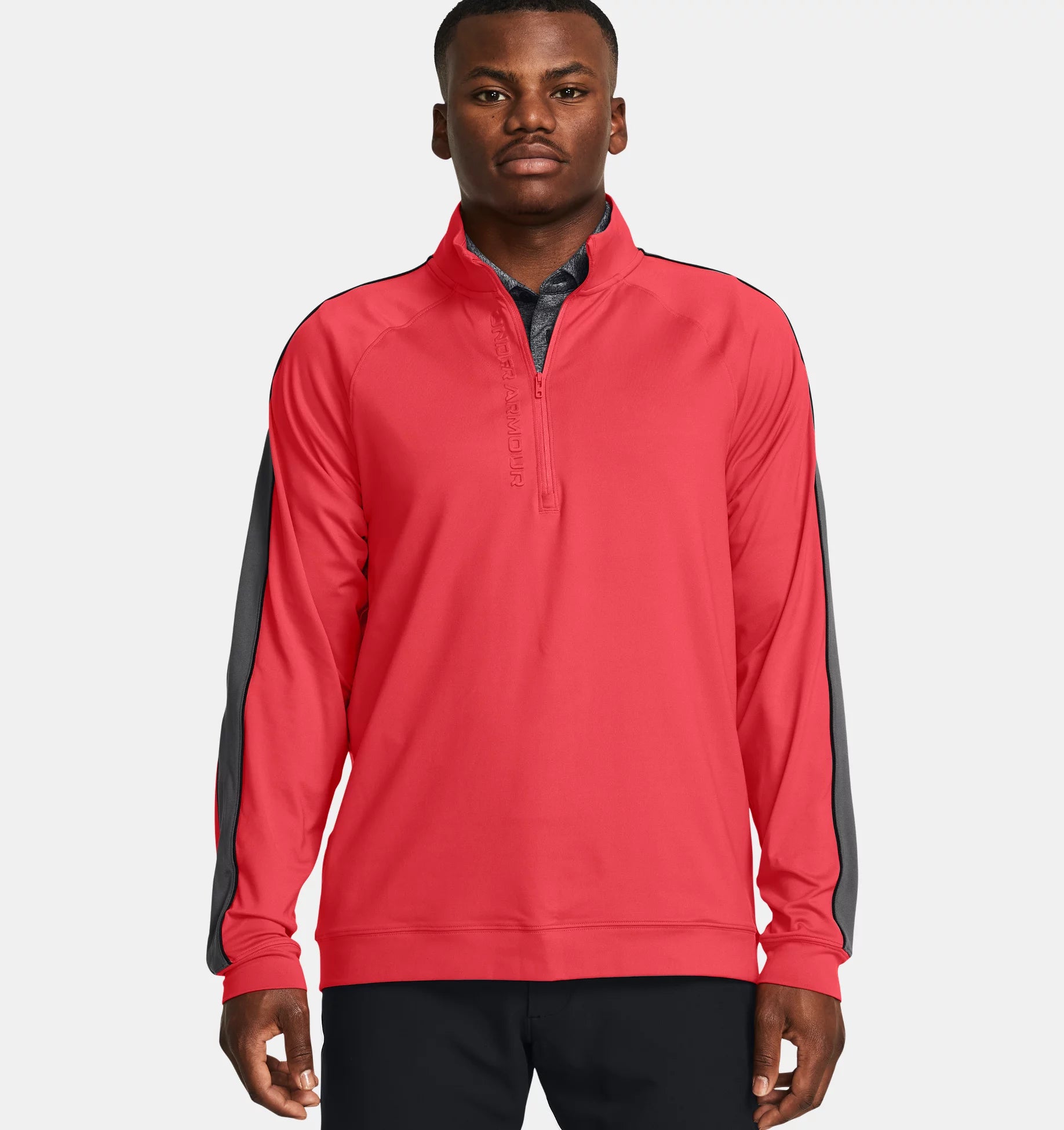 Under Armour Midlayer 1/2 Zip Storm Red