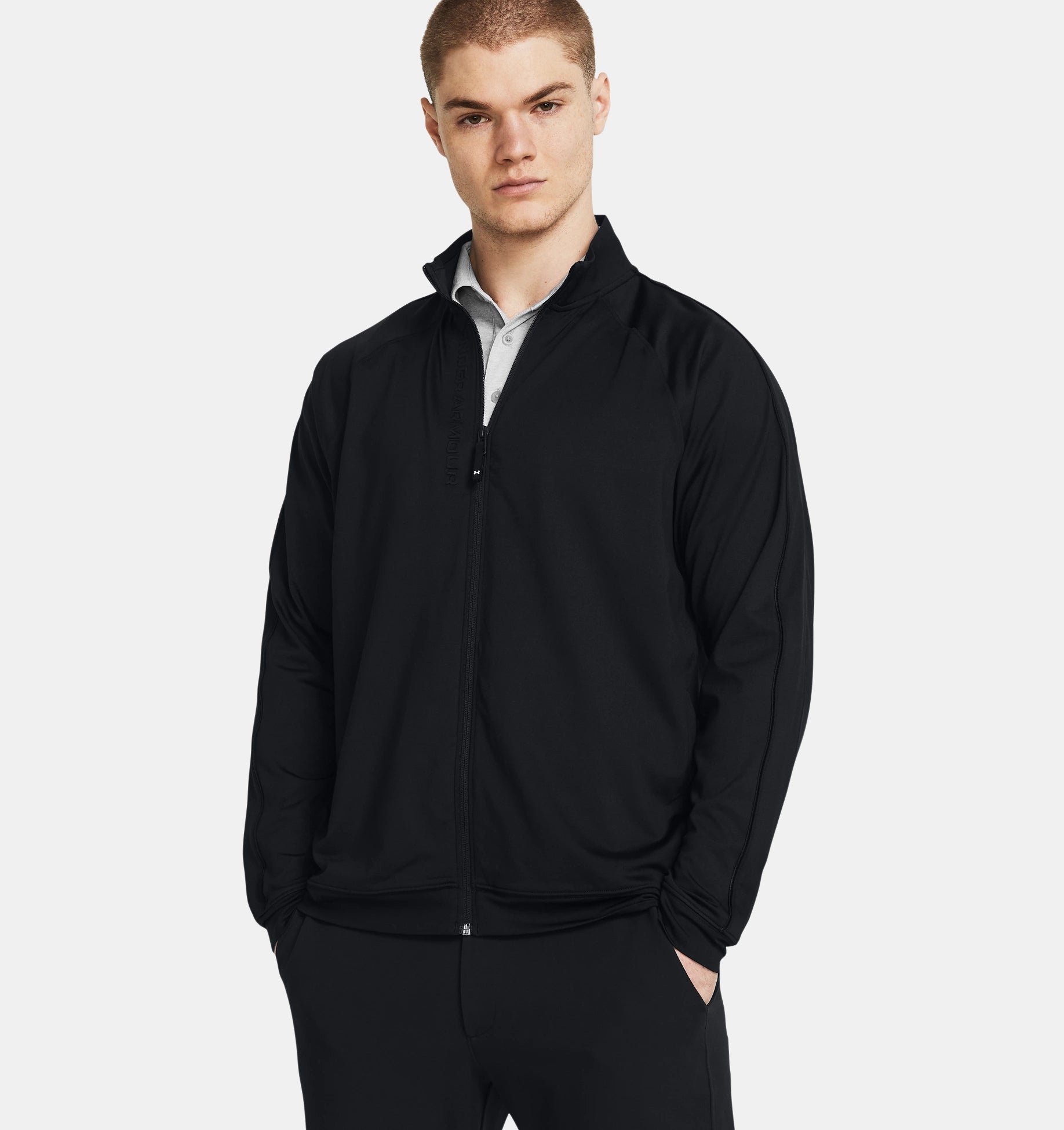 Under Armour Midlayer Full Zip Storm Black/White