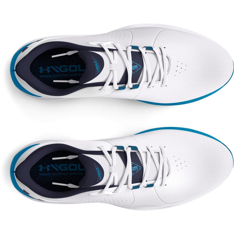 Under Armour UA Drive Pro White/Blue Chaussures homme Under Armour