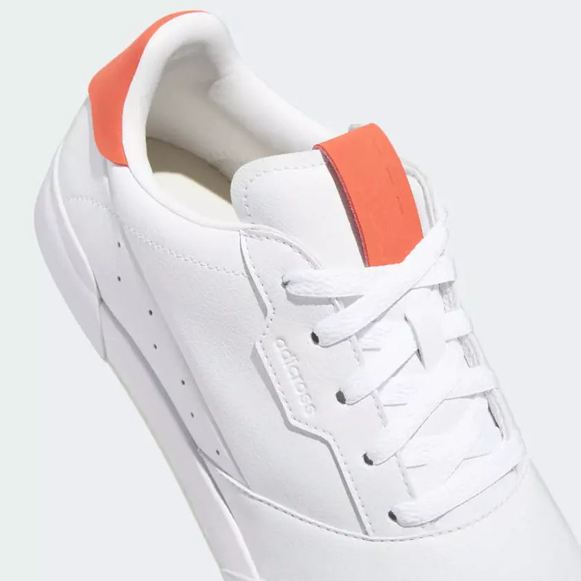 adidas Chaussures de golf adicross retro Cloud White / Altered Amber / Aluminium