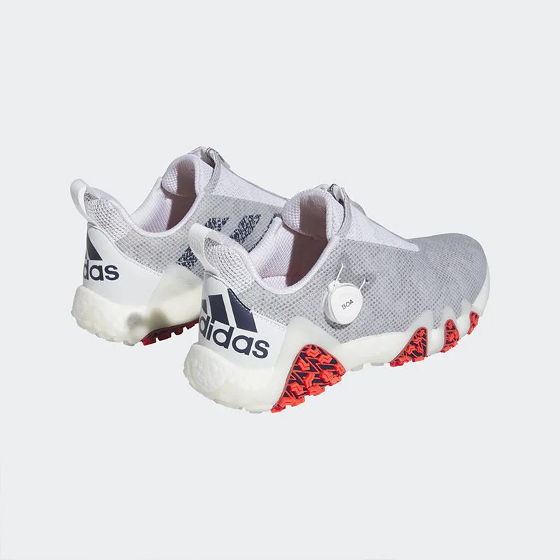 Adidas Chaussures de golf CodeChaos BOA Gris Rouge