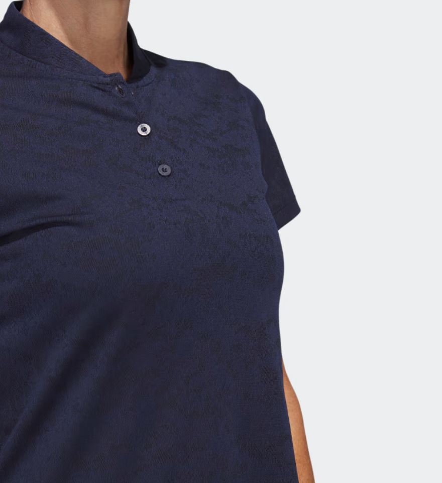 Adidas Polo femme piqué Jacquard