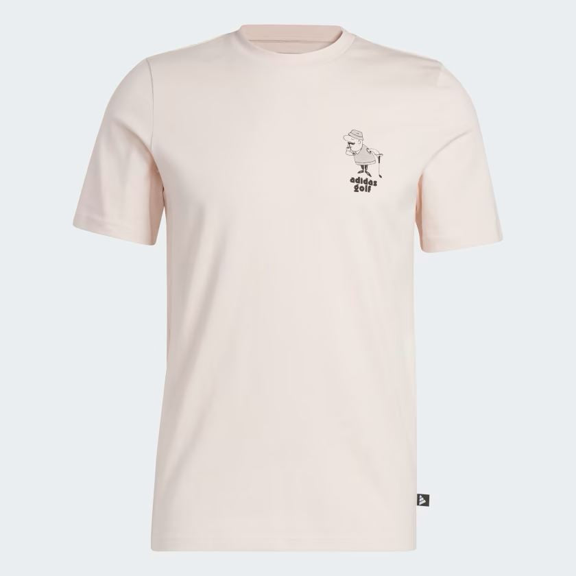 Adidas T Shirt Quiet Please Rose pourdré