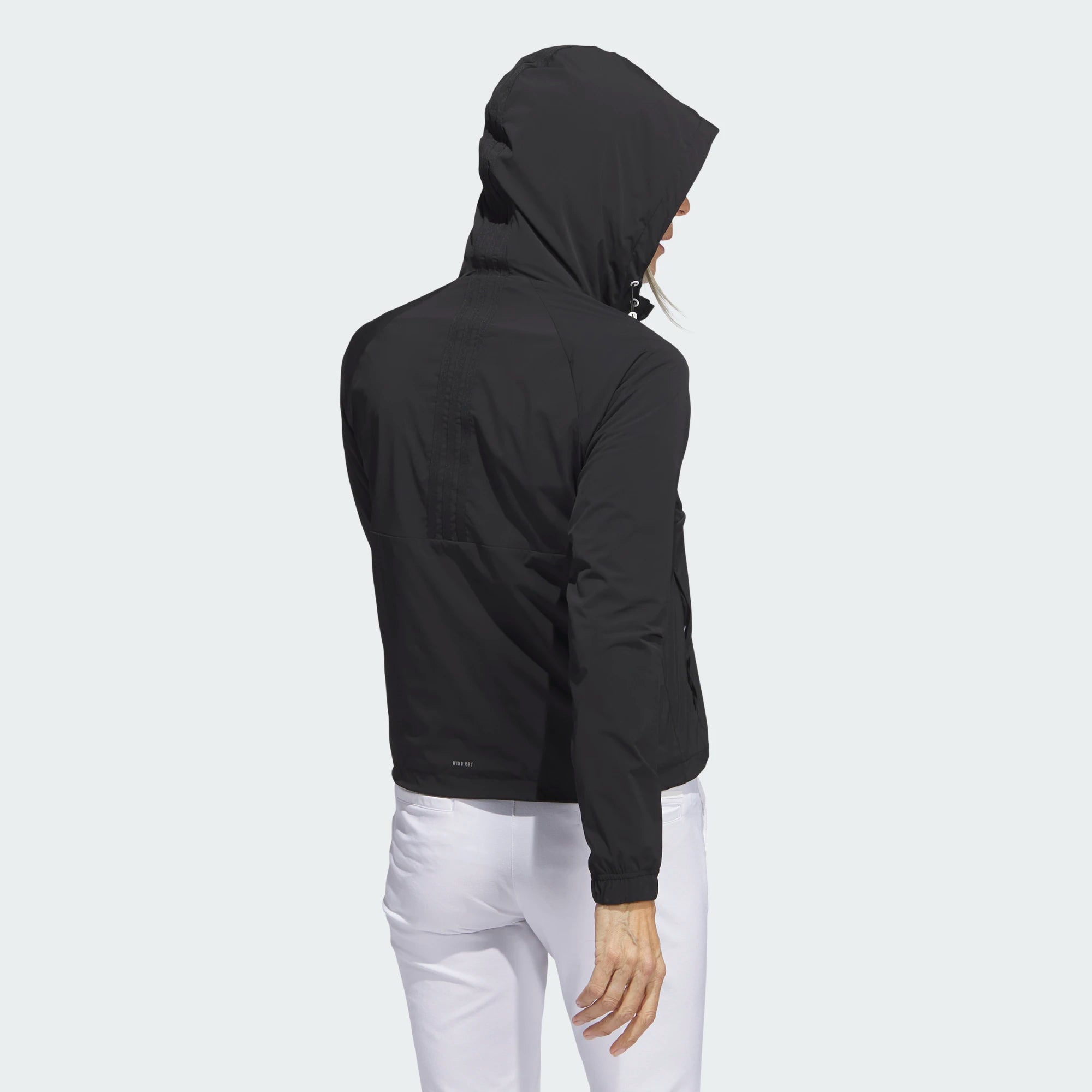 ADIDAS VESTE FEMME 1/4 ZIP A CAPUCHE NOIRE