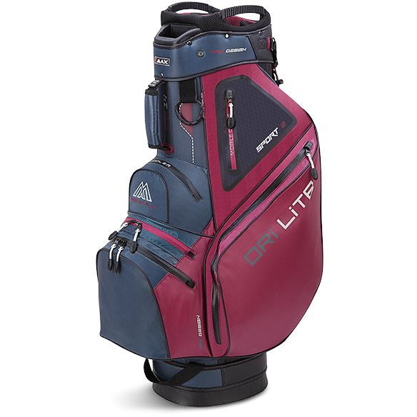 BIG MAX sac chariot DRI LITE SPORT 2 Blueberry Merlot white