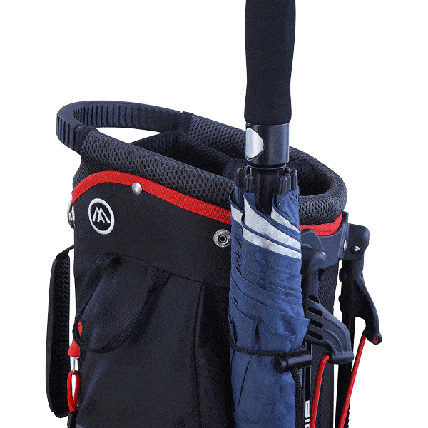 BIG MAX sac trépied DRI LITE Seven Ultralight Noir/Rouge