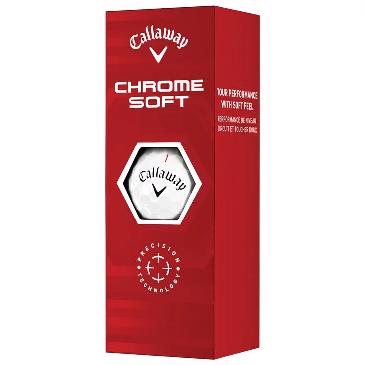 Callaway Balles Chrome Soft (boite de 12)