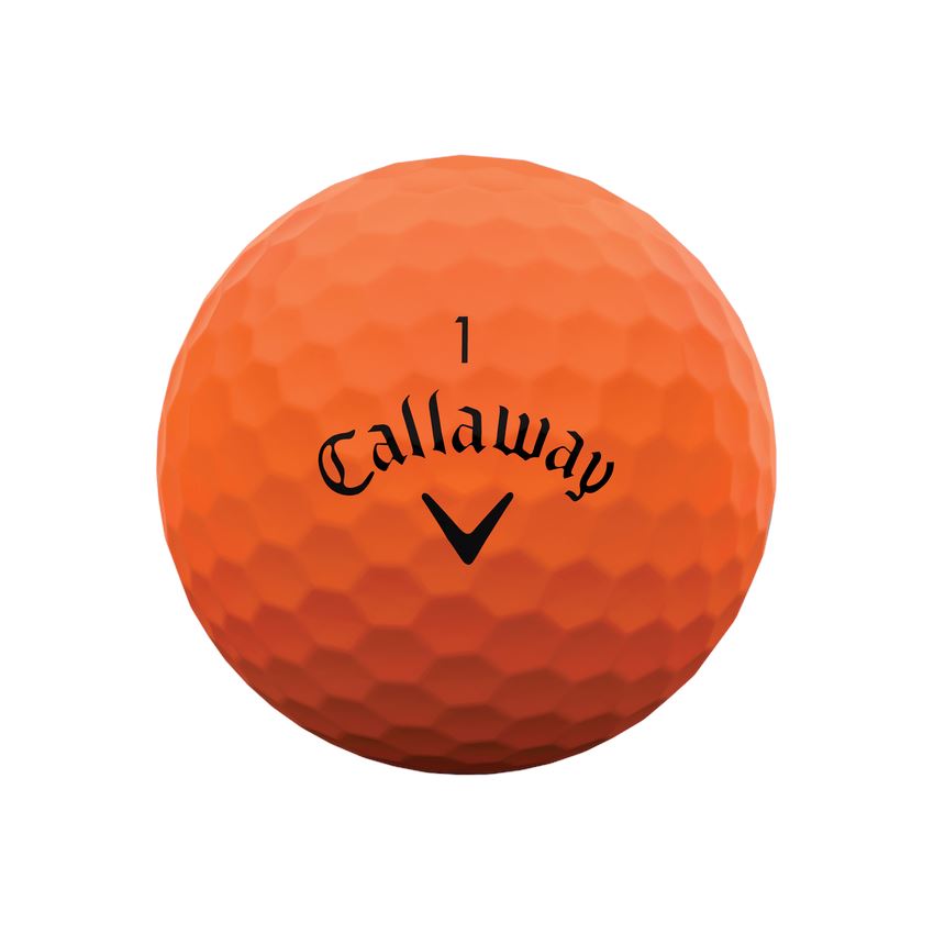 Callaway Balles Supersoft 2023 Orange (boite de 12)