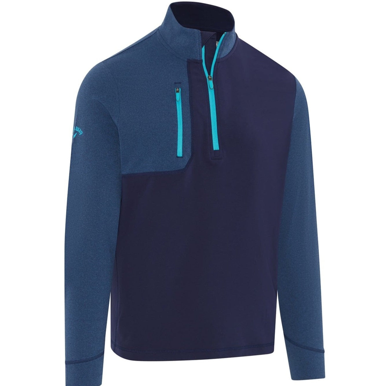 Callaway Pull 1/4 zip Déperlant Marine