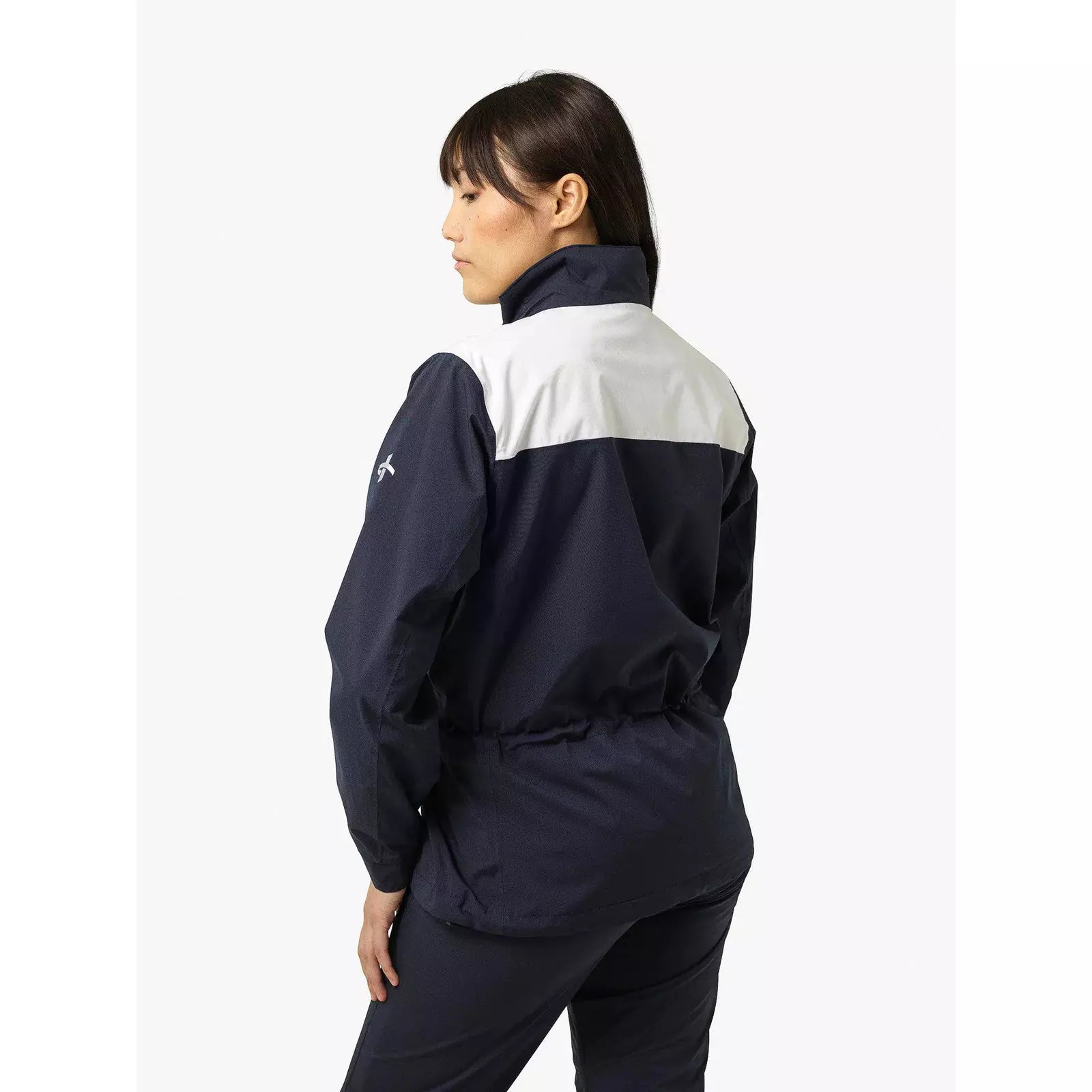 Crosswear Veste de pluie Coupe Vent Marine Femme