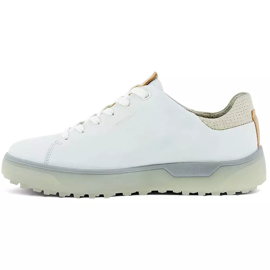 Ecco Chaussures de golf Femme Tray Blanche