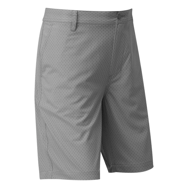 Footjoy Bermuda imprimé ton sur ton Gris Foncé