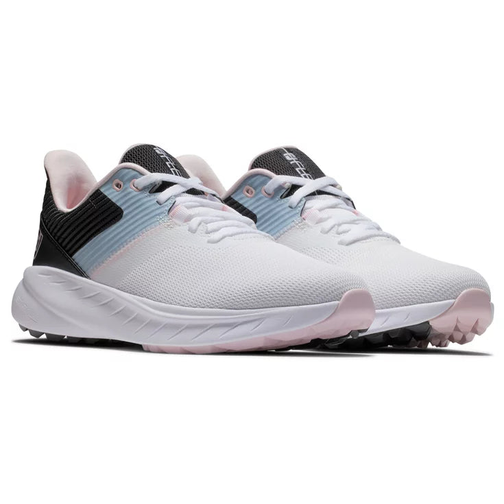 Footjoy Chaussure de golf FLEX LADY White Black Pink