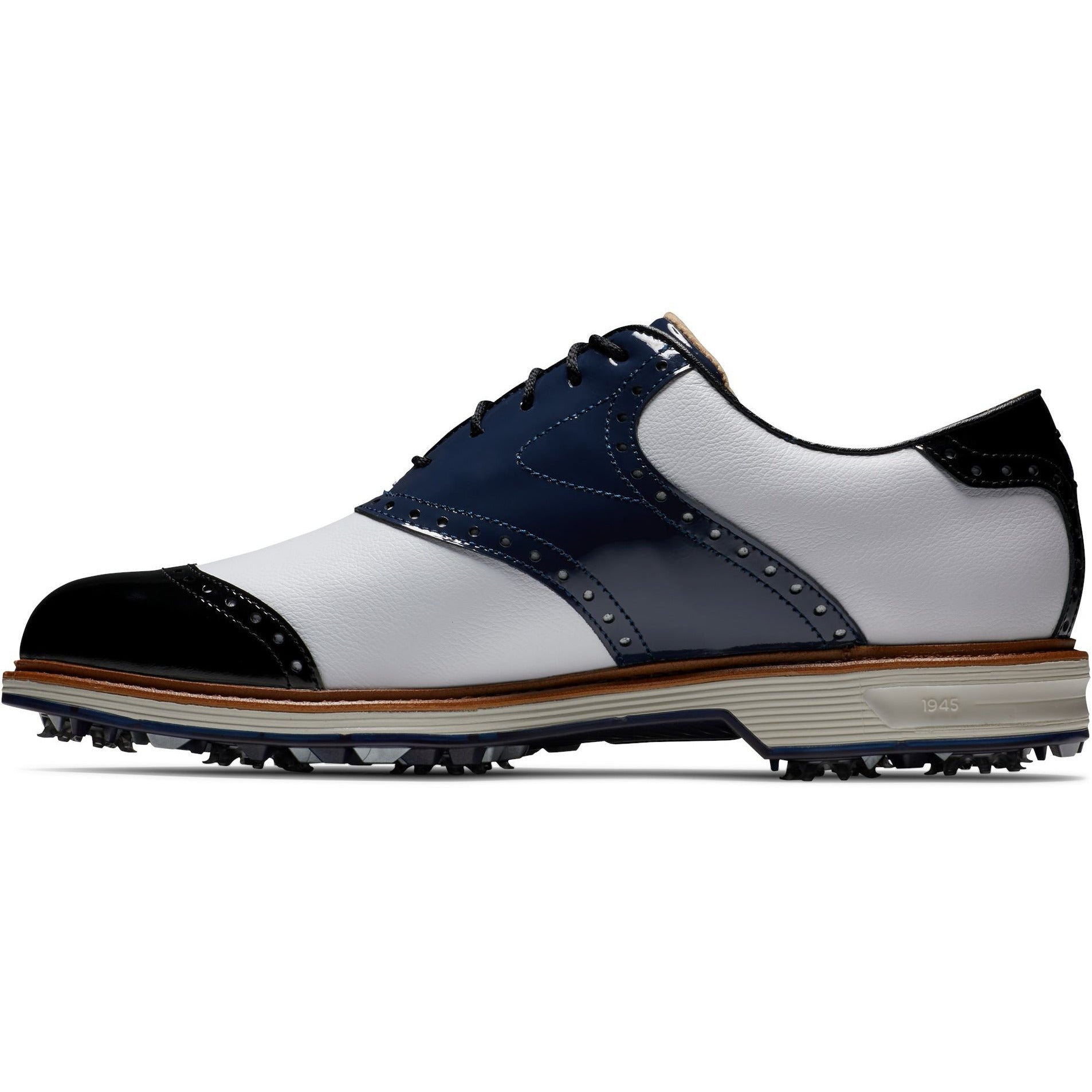 Footjoy chaussure première Series Wilcox Blanche Bleu Noir