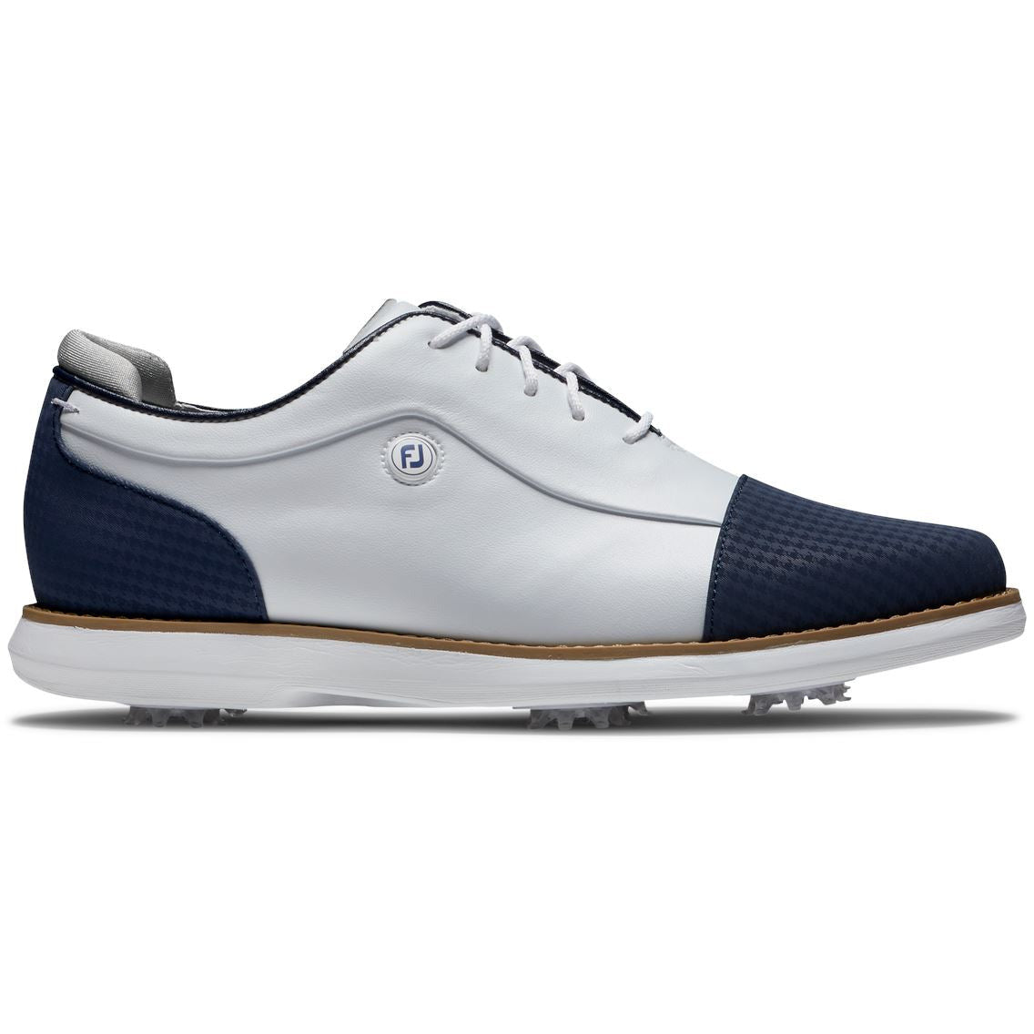 Footjoy Chaussure Traditions Shield Tip Lady Blanche bleu