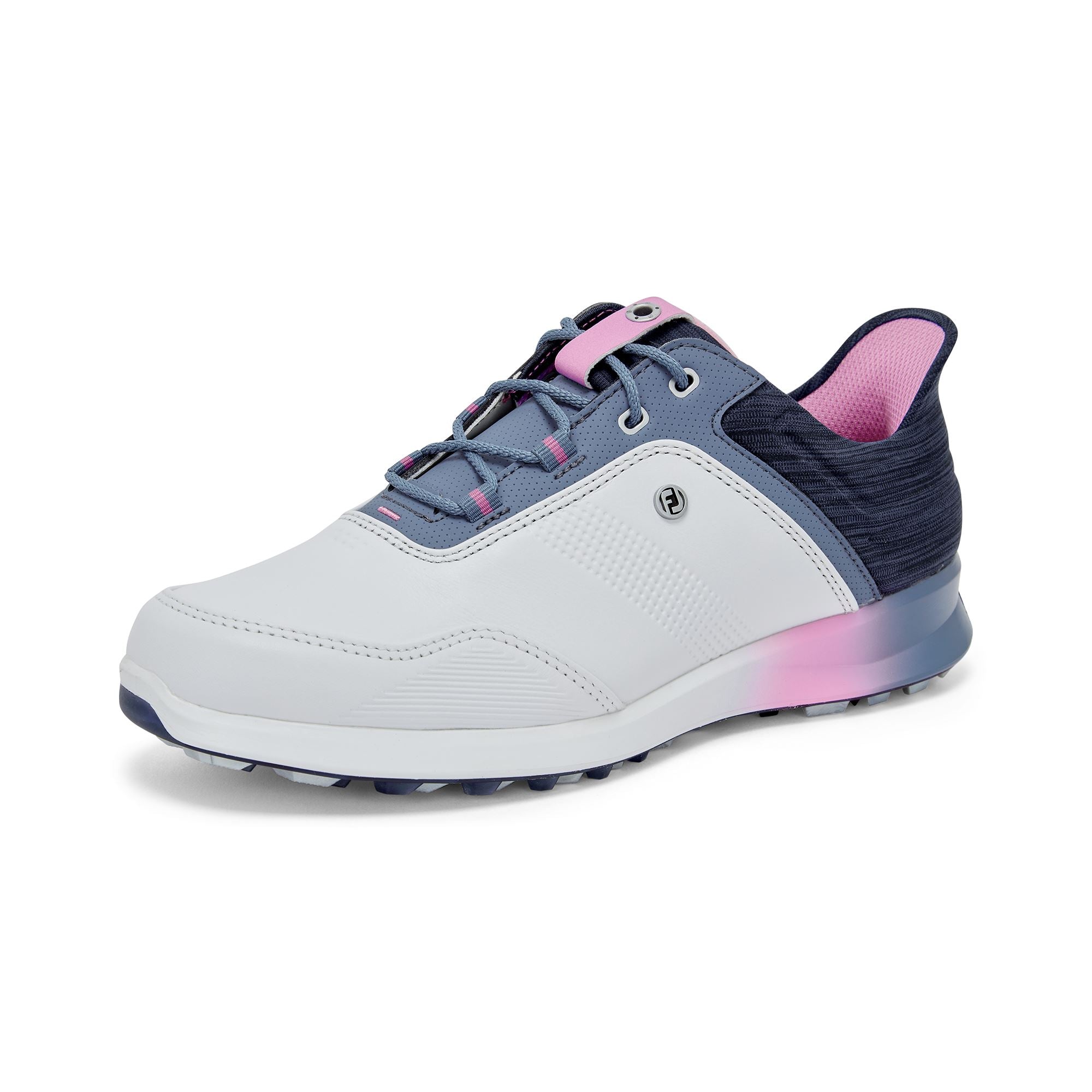 Footjoy Chaussures de golf 2023 Stratos Lady Blanc Navy Rose