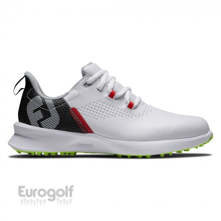 Footjoy Fuel Junior Blanche/Bleu