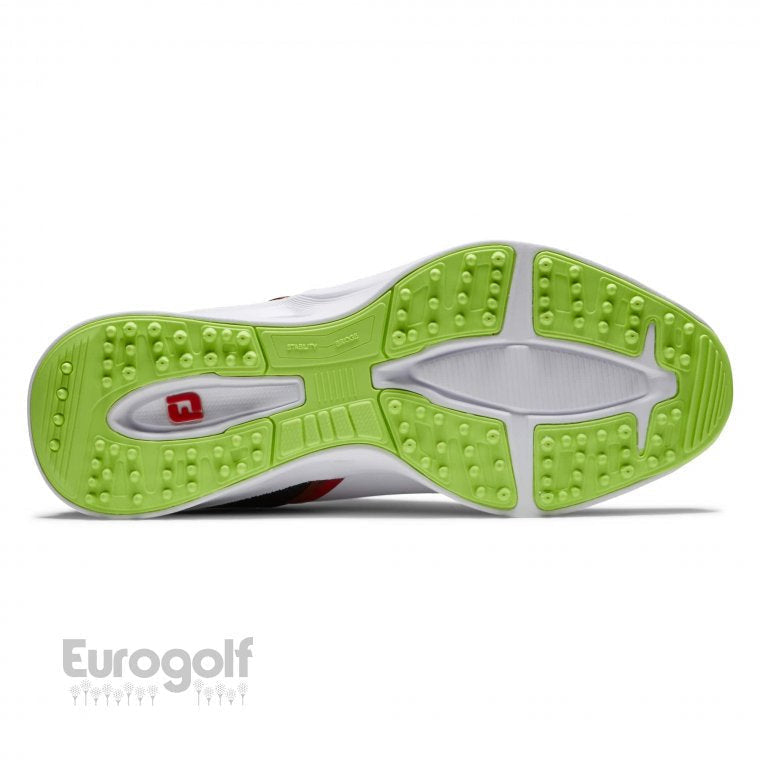 Footjoy Fuel Junior Blanche/Bleu