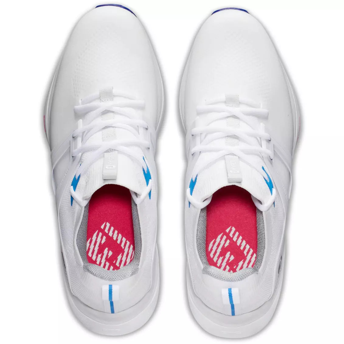 Footjoy Hyperflex White blue PINK 2023