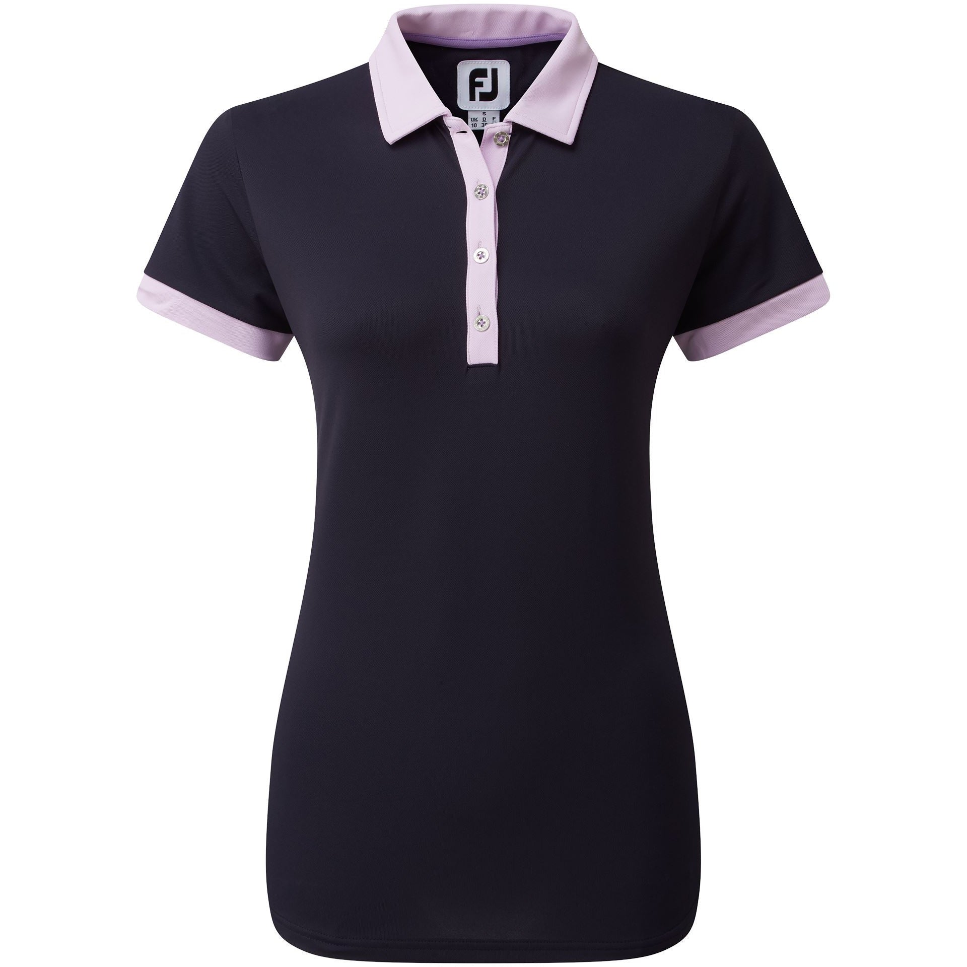 Footjoy Polo Piqué Uni 2023 NAVY Pink