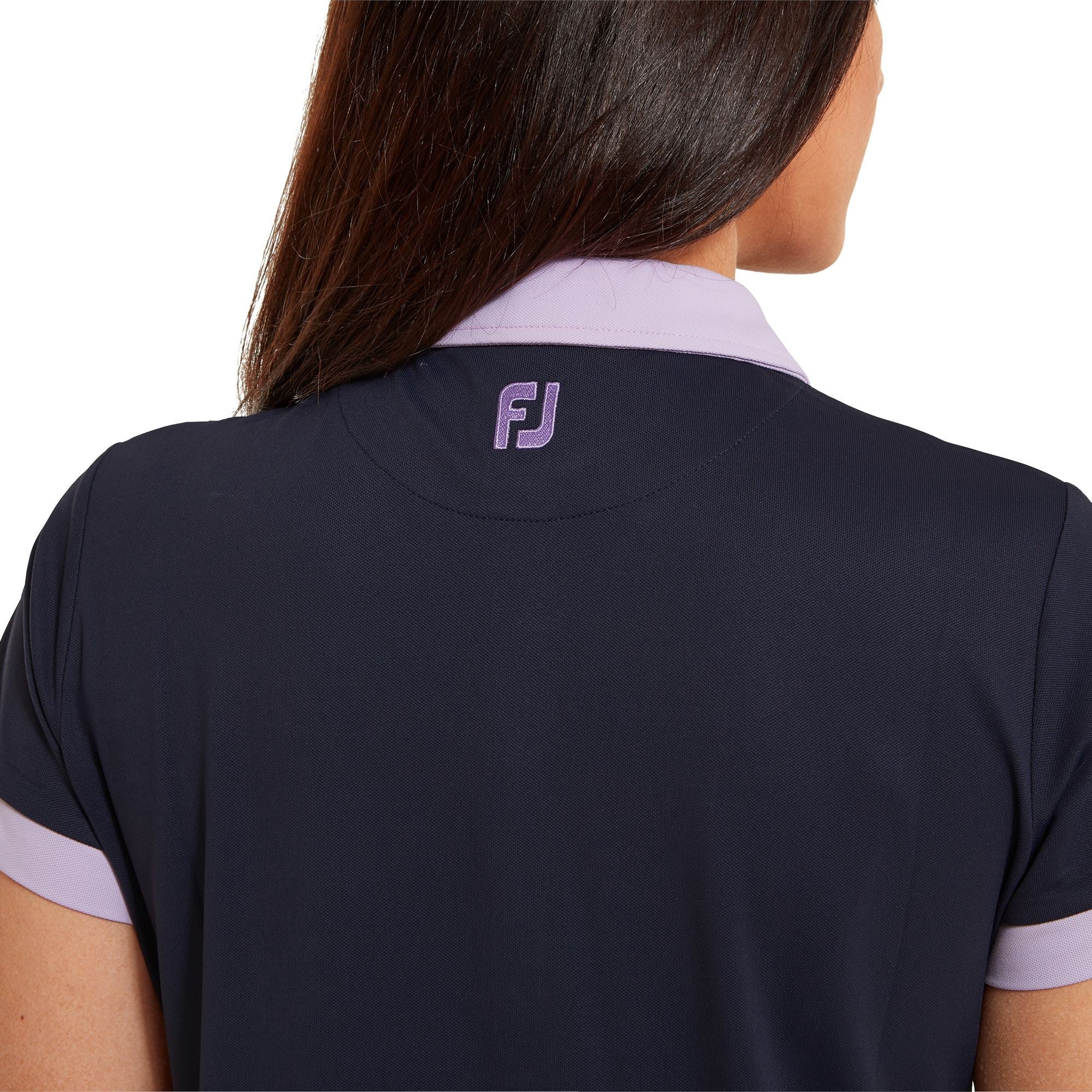 Footjoy Polo Piqué Uni 2023 NAVY Pink