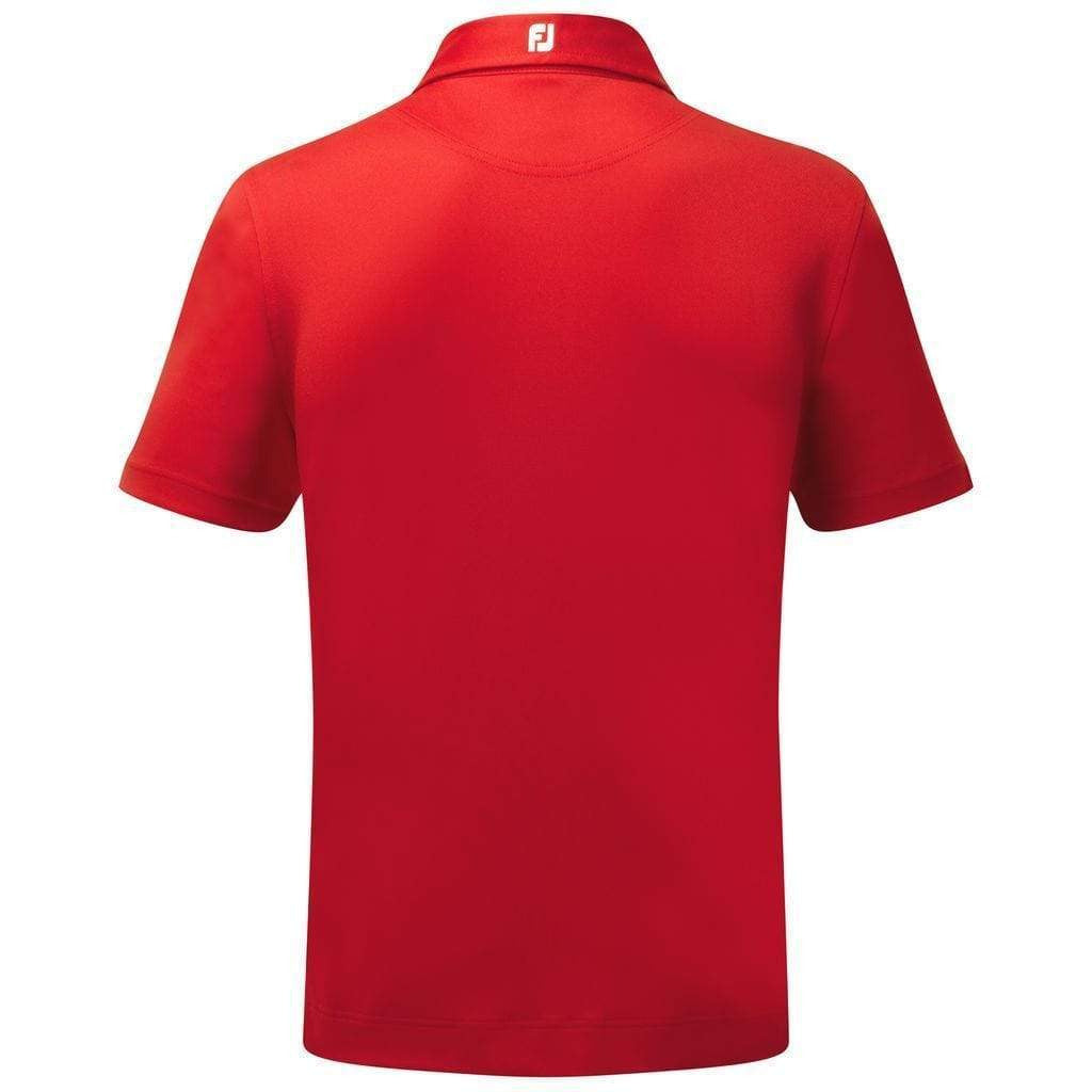 Footjoy polo Stretch Piqué Solid Rouge