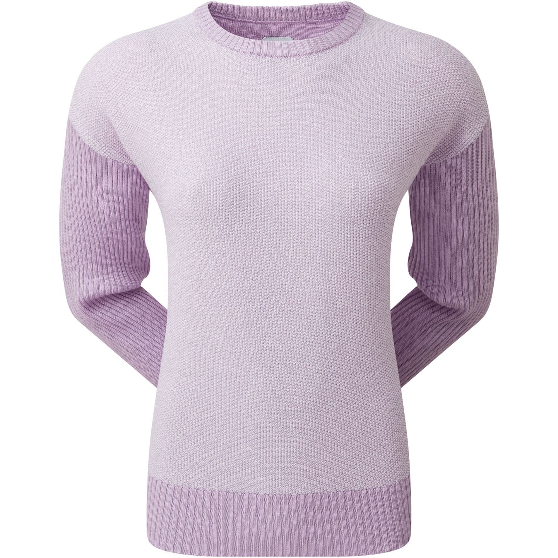 Footjoy pull-over avec col marin Pink