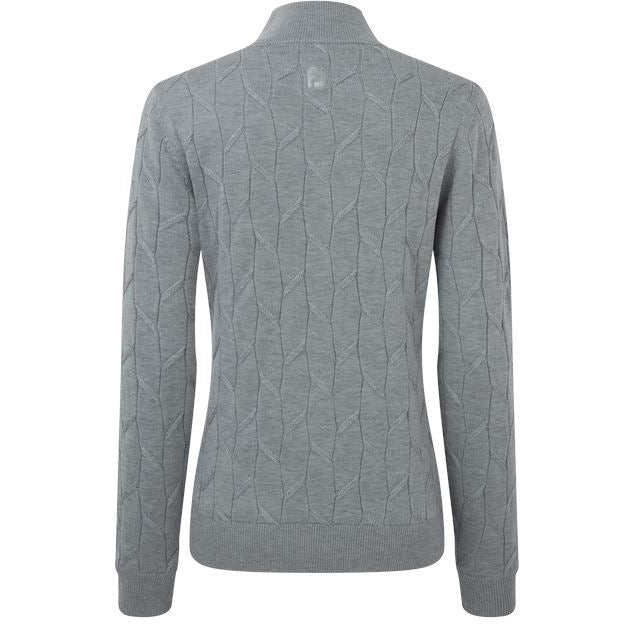 FOOTJOY Pullover doublé coupe vent Full-Zip Gris