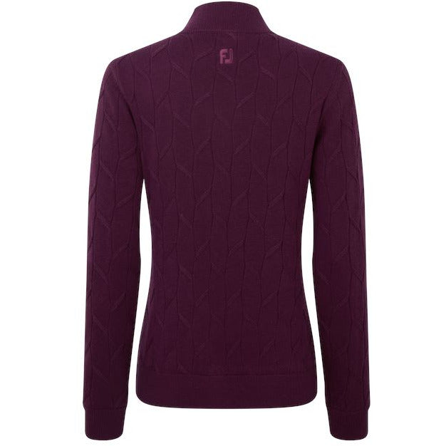 FOOTJOY Pullover coupe vent Full-Zip Violet