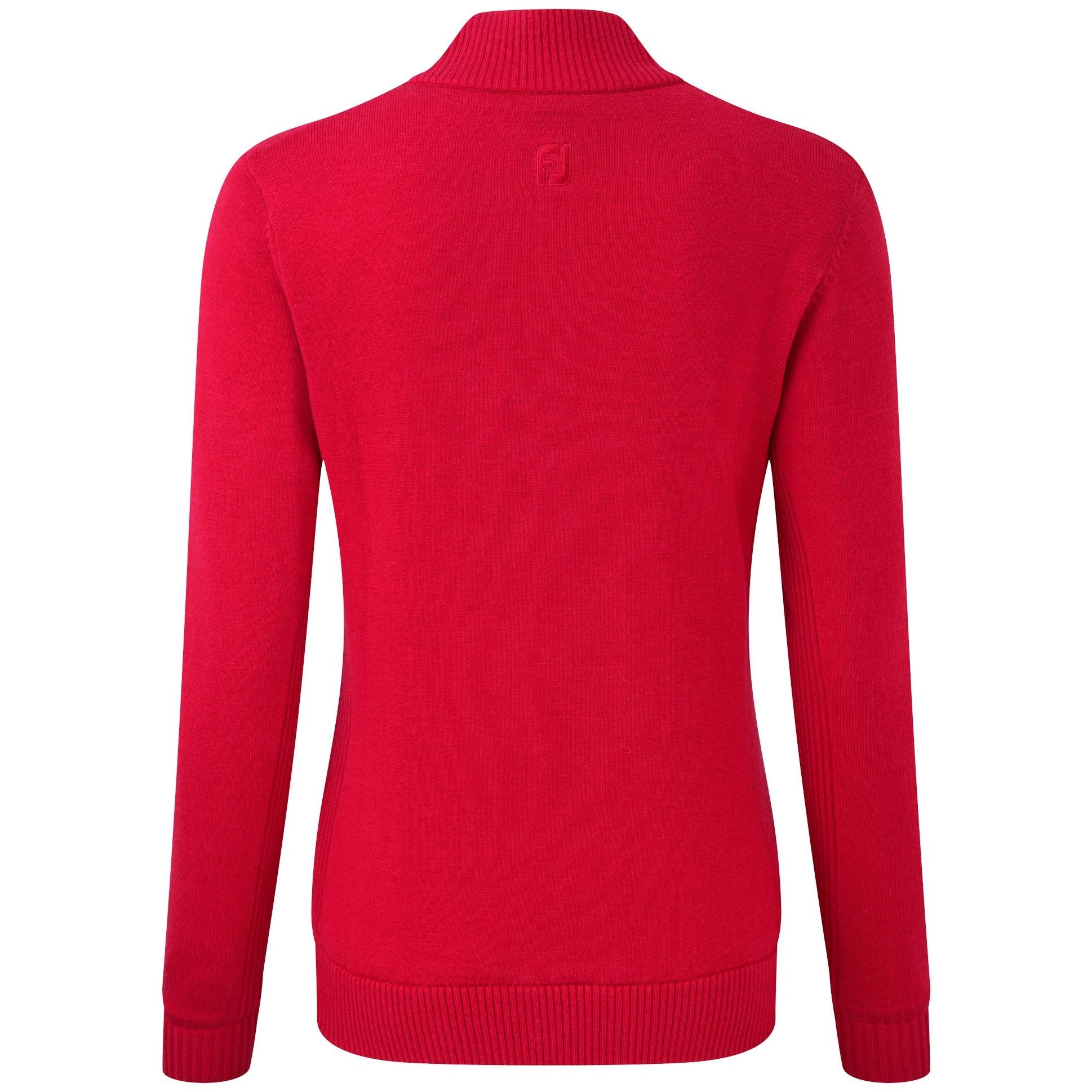 Footjoy Pullover Full-Zip Lined Rouge