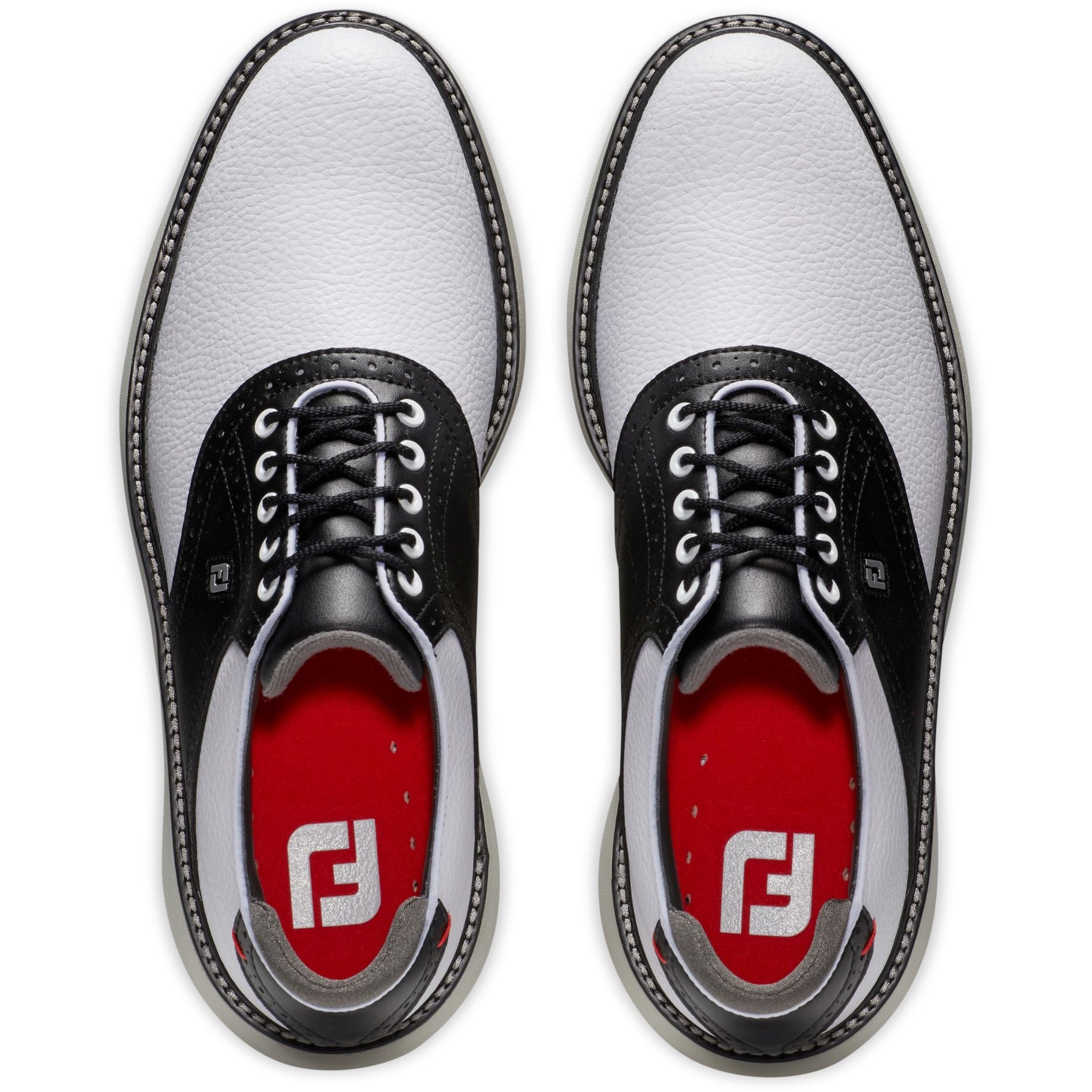 Footjoy Traditions spikeless Blanche Noire Grise