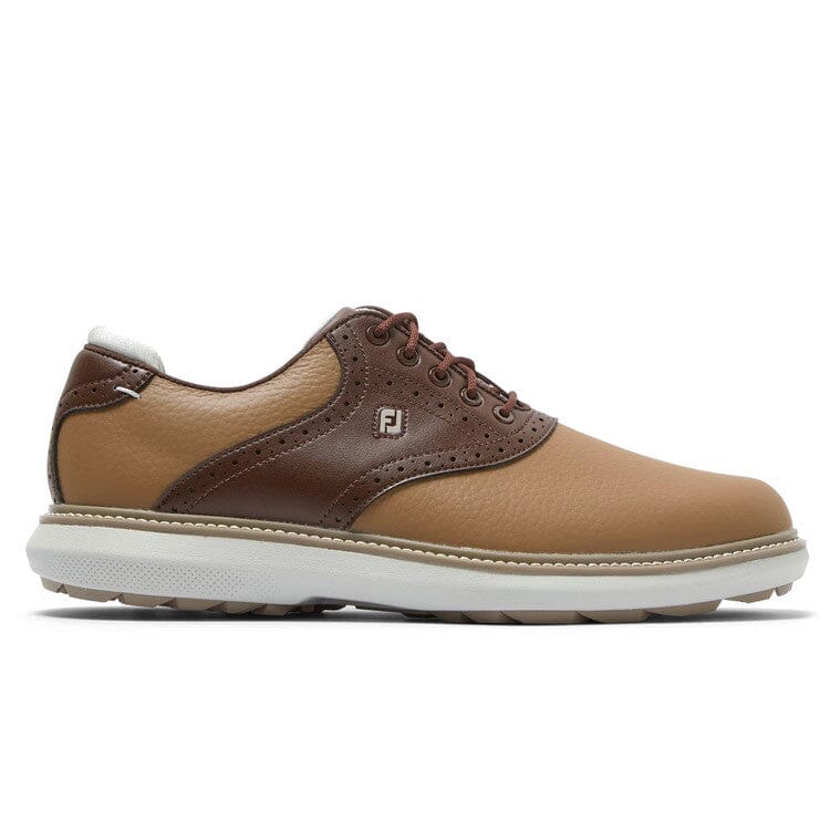 Footjoy Traditions spikeless Brun marron gris