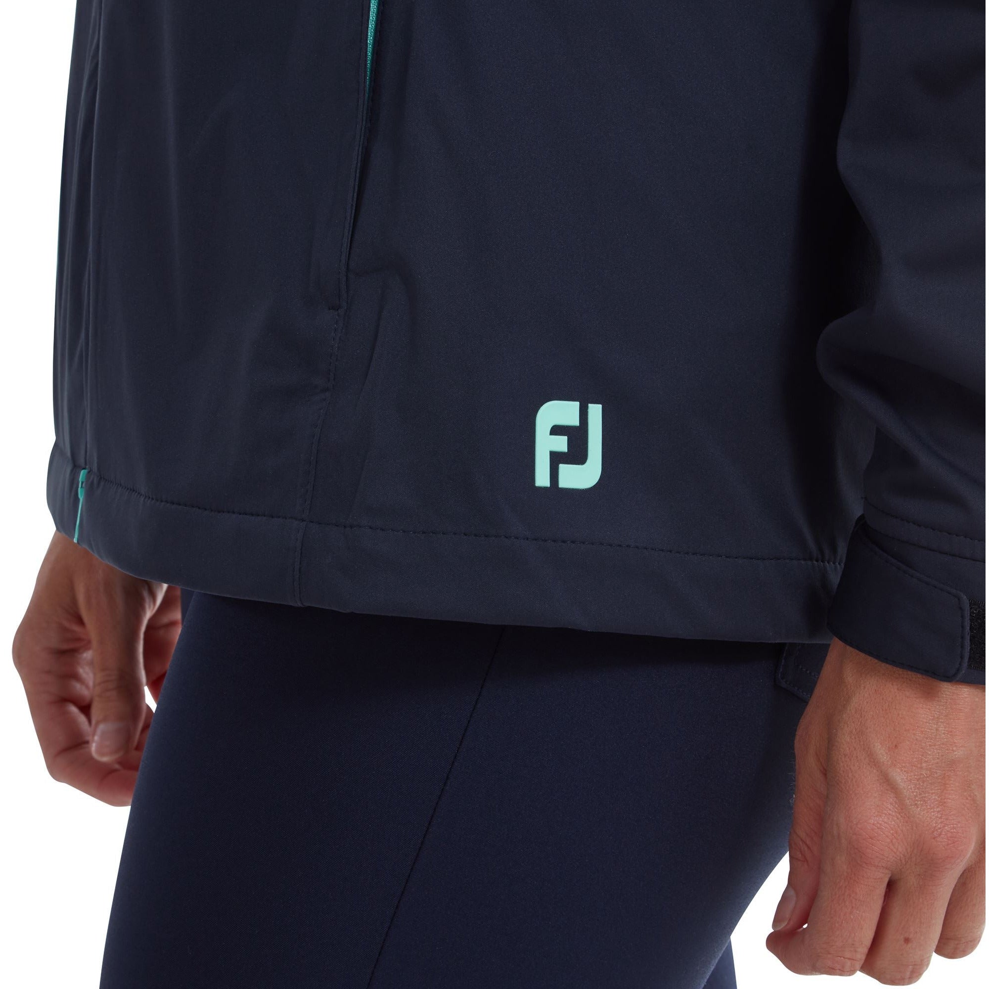 Footjoy Veste de Pluie Hydroknit Marine Turquoise