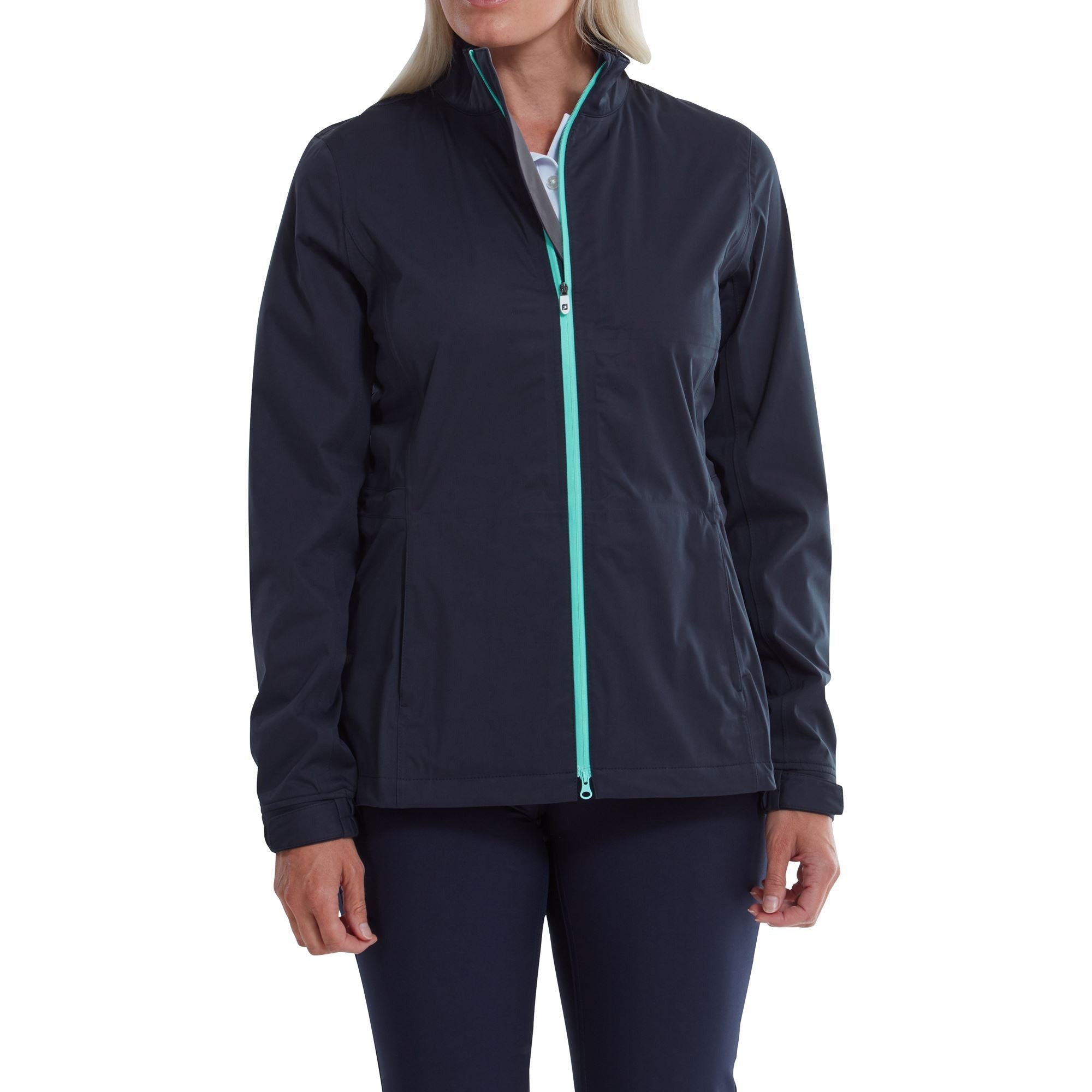 Footjoy Veste de Pluie Hydroknit Marine Turquoise