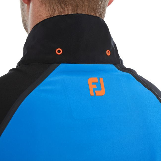 FootJoy Veste de Pluie HydroTour bleu noir Orange