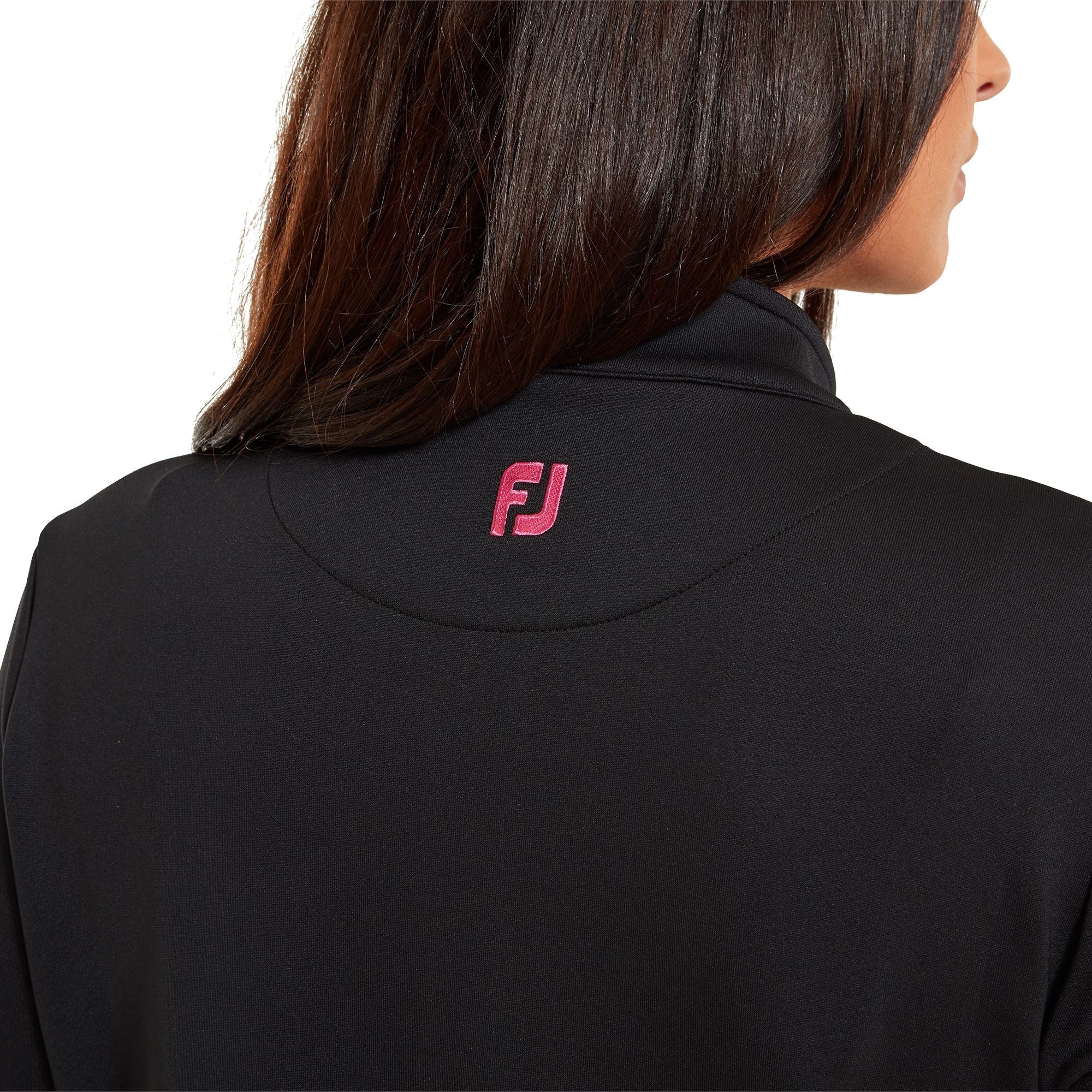 Footjoy Veste Full Zip unie 2023 noir Rose