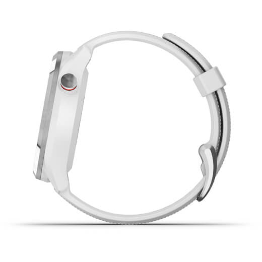 Garmin Approach S42 Silver avec bracelet blanc