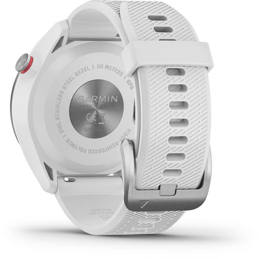 Garmin Approach S42 Silver avec bracelet blanc