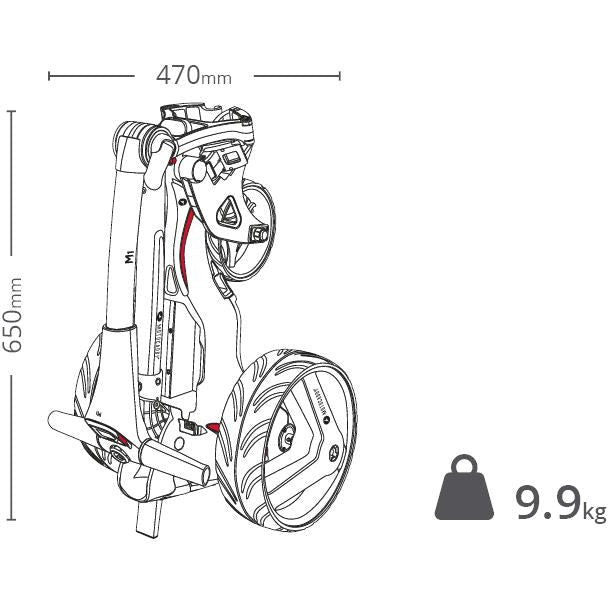 MotoCaddy Chariot Electrique New M1 Batterie Lithium